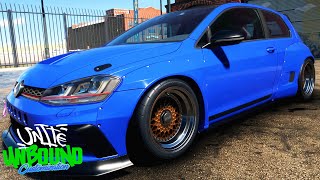 VOLKSWAGEN GOLF GTi CLUBSPORT, CUSTOMIZATION & GAMEPLAY | NFS UNBOUD UNITE