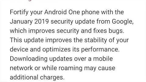 Xiaomi Mi A2 january Security Patch