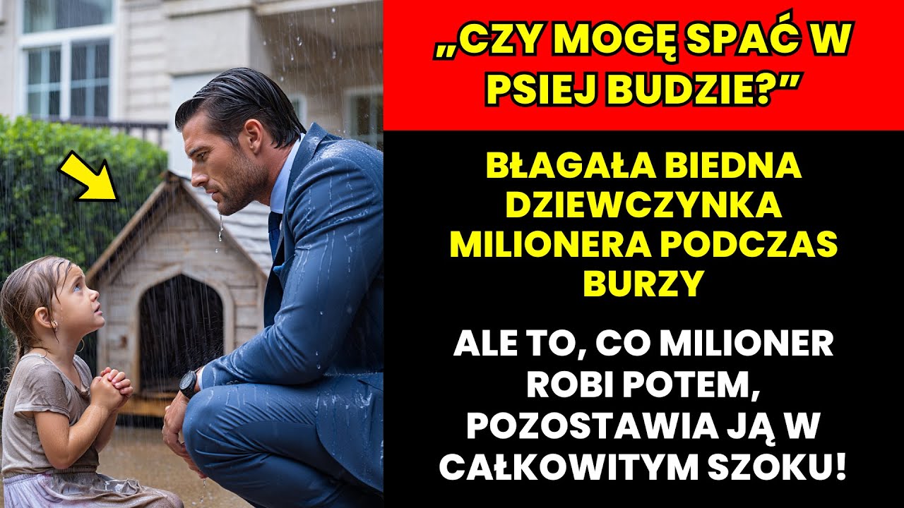 BIEDNA DZIEWCZYNKA PYTA MILIONERA, czy MOŻE SPAĆ w DOMKU PSA, WIĘC…