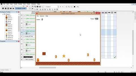 How to create Mario in clickteam fusion 2.5 (Timer)
