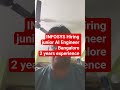 Infosys Hiring Junior AI Engineers 2026 | GenAI Jobs in Bangalore