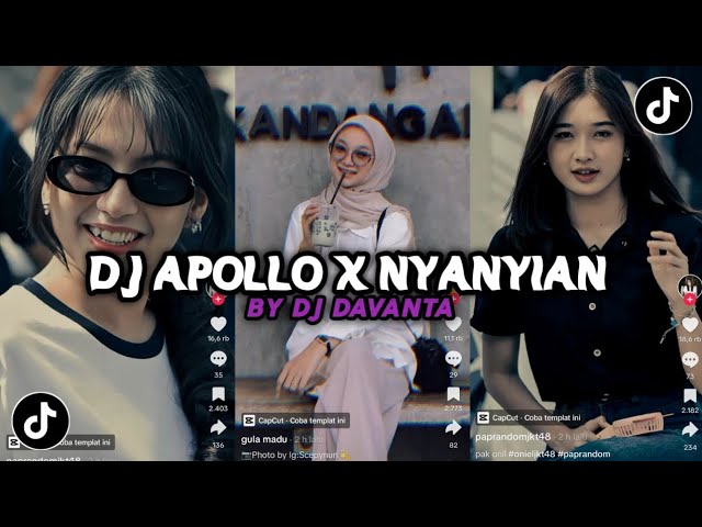 DJ APOLLO X NYANYIAN SLOW KANE VIRAL TIKTOK BY DJ DAVANTA class=