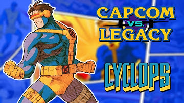 Cyclops Character History - Capcom Vs. Legacy