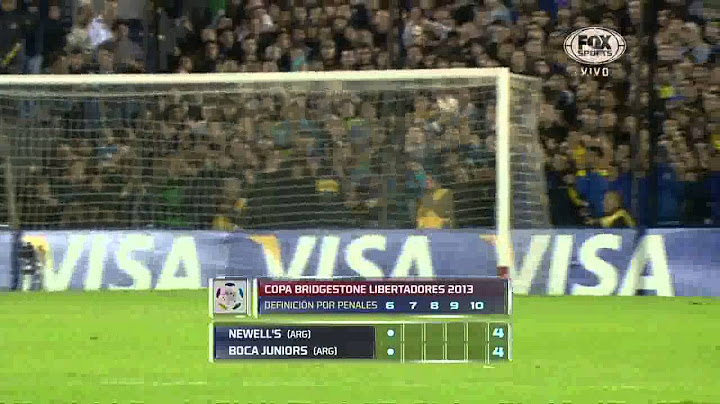 Newells vs Boca Juniors Penales 10-9 Copa Libertadores 29/05/13 |HD