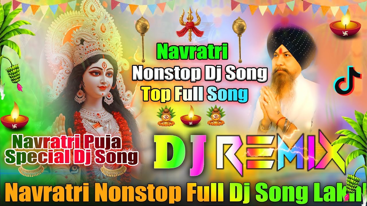 Navratri Nonstop 2025 Dj Songs💞Navratri Special Dj Songs💞Lakhbir Singh Draga Puja Dj Song💞DjVishal
