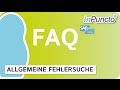 Allgemeine Fehlersuche - Fehlererkennung bei eingescannten Rechnungen