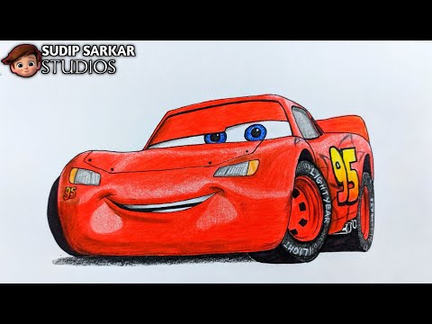 Learn to Draw Lightning McQueen and Mater From Cars! | Disney News
