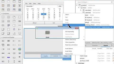 Glade Python : How To Show About Form