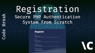 Registration Form - Secure PHP Authentication System from Scratch Ep. 1