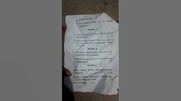 Mdu btech os 4th sem