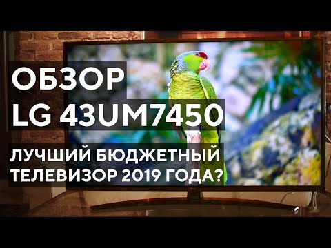 Лучший бюджетный 4k телевизор 2019 года? Обзор LG 43UM7450