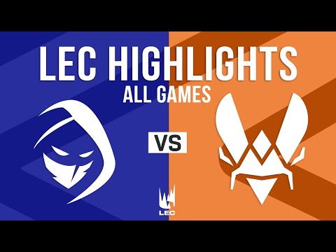 RGE vs VIT ALL GAMES Highlights Week 2 Day 1 | LEC 2025 Spring Split | Rogue vs Team Vitality