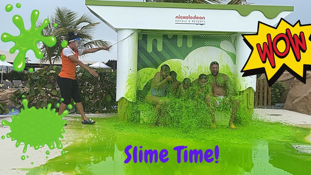 NICKELODEON Hotel SLIME TIME YouTube