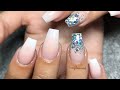 BABY BOOMER NAILS | GLITTER NAIL | ACRYLIC NAILS