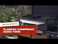 Plancha  gaz campingaz sorio twin prsente par raviday