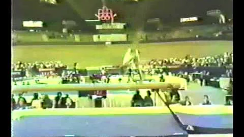 8th T HUN Krisztina Koteles BB - 1985 World Gymnastics Championships 9.300