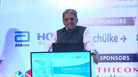 CAHOCON 2019 : Welcome Address - Dr Alexander Thomas