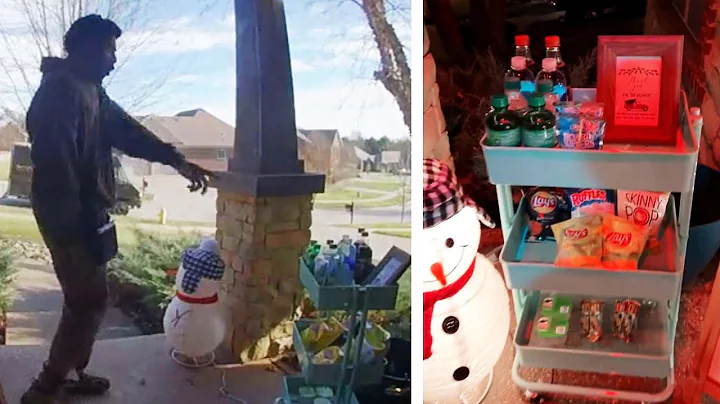 UPS Drivers Reaction to Snacks Is Priceless