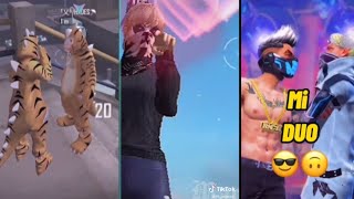 LOS MEJORES TIK TOKS DE DUOS #2💐FREE FIRE ///LA NOEMI  RG