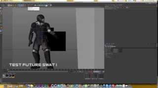 Motion Capture with Cinema 4D Test 1