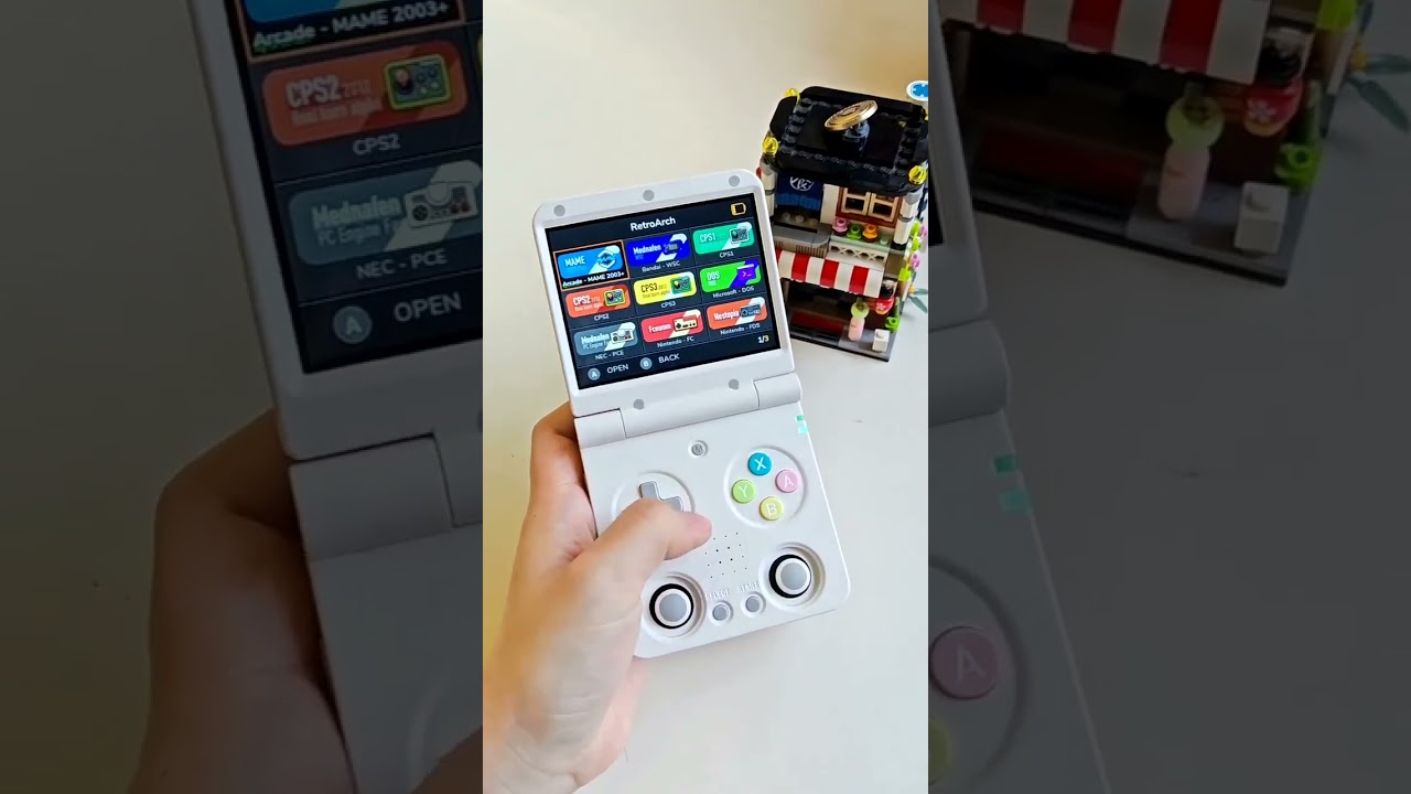 Please check out the game collection and reteoarch of miyoo flip V2 