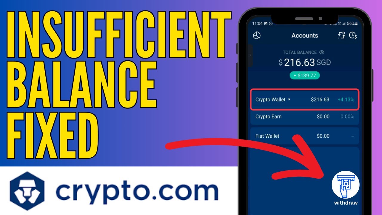 Fix Insufficient Balance on Crypto.com (2025) 💰 - YouTube