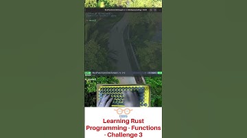 Learning Rust Programming - Functions - Challenge 3 #coding #asmr #shorts #rust