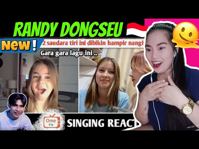 RANDY DONGSEU ‼️Nyanyi lagu berbagai bahasa Di OmeTV | SINGING REACTIONS | KEREN BANGET‼️❤️ class=