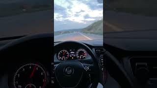 Golf 7 Bursa Otoban snap hız araba