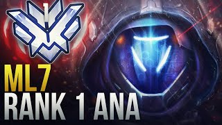 WHY ML7 IS THE RANK 1 ANA GOD - Overwatch Montage