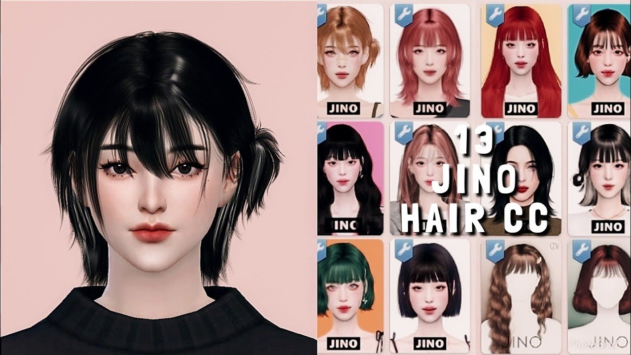 The Sims 4 | 13 JINO HAIR CC FINDS | + CC Links | Showcase | #1 - thptnganamst.edu.vn