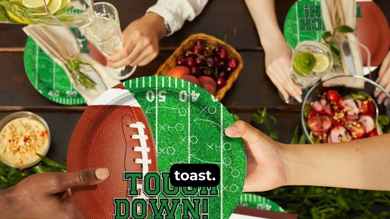 Football Party Supplies Kit Recommendation 