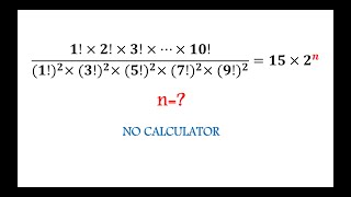 Factorial Showdown! Can You Crack This Without a Calculator | Solve for n
