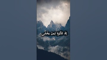 استمع لتلاوة الشيخ أحمد خضر لسورة طه،🍁❄❤