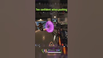 Too Confident When Pushing 【Apex Legends】 #apex #apexlegends #apexlegendsclips #shorts #gibraltar