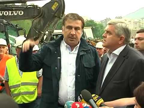 მშენებარე ობიექტების მონახულება