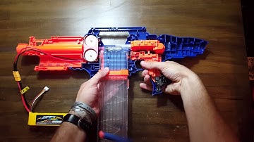 Modified Nerf Rapidstrike - Function test
