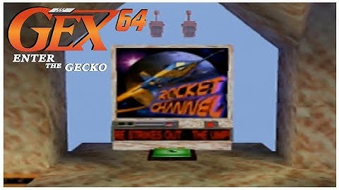 Gex 64: Enter The Gecko Nintendo 64 Walkthrough Part 14 - The Umpire Strikes Out!