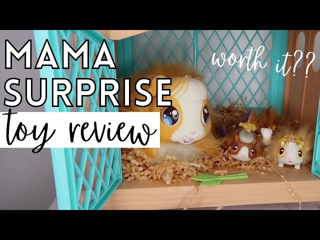 LITTLE LIVE PETS MAMA SURPRISE TOY REVIEW 