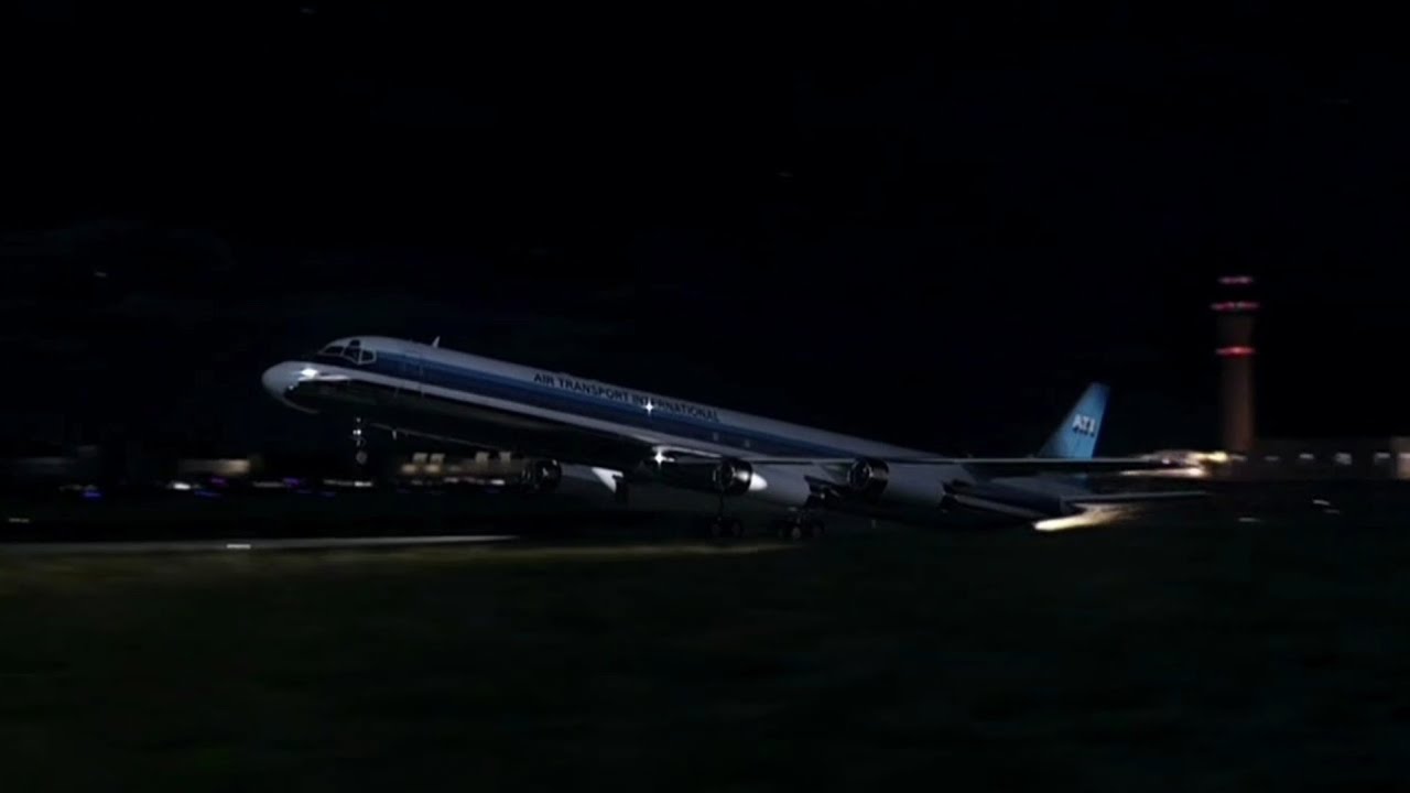 Air Transport International Flight 782 - Crash Animation