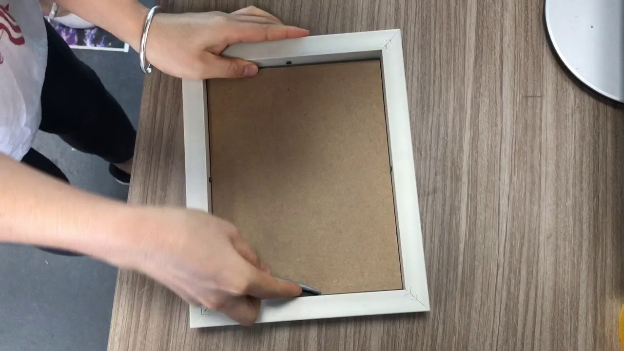 mounting backboard with frame - YouTube