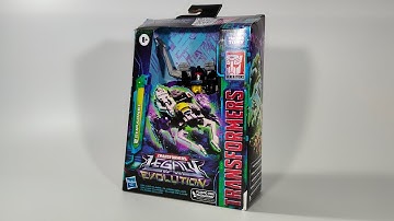 Unboxing Hasbro Transformers Generations Legacy Evolution Deluxe Class Shrapnel