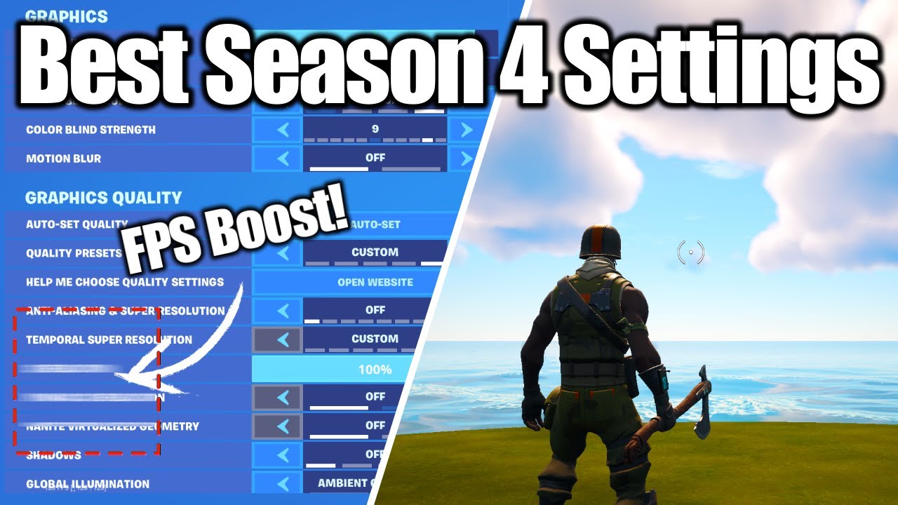 Best Fortnite Settings to Boost Graphics & Performance