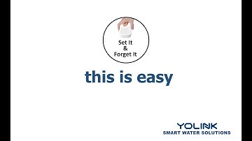 YoLink Smart Water Solutions:  Water Leak Sensor 1 - Set It & Forget It