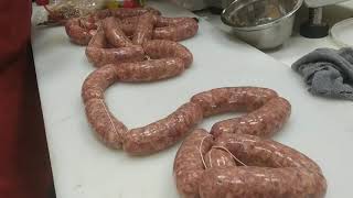 elaboración de chorizo criollo casero