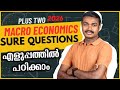 2026 Plus Two Economics Sure Questions | 100% വരാൻ സാധ്യതയുള്ള ചോദ്യങ്ങൾ | Final Revision Malayalam