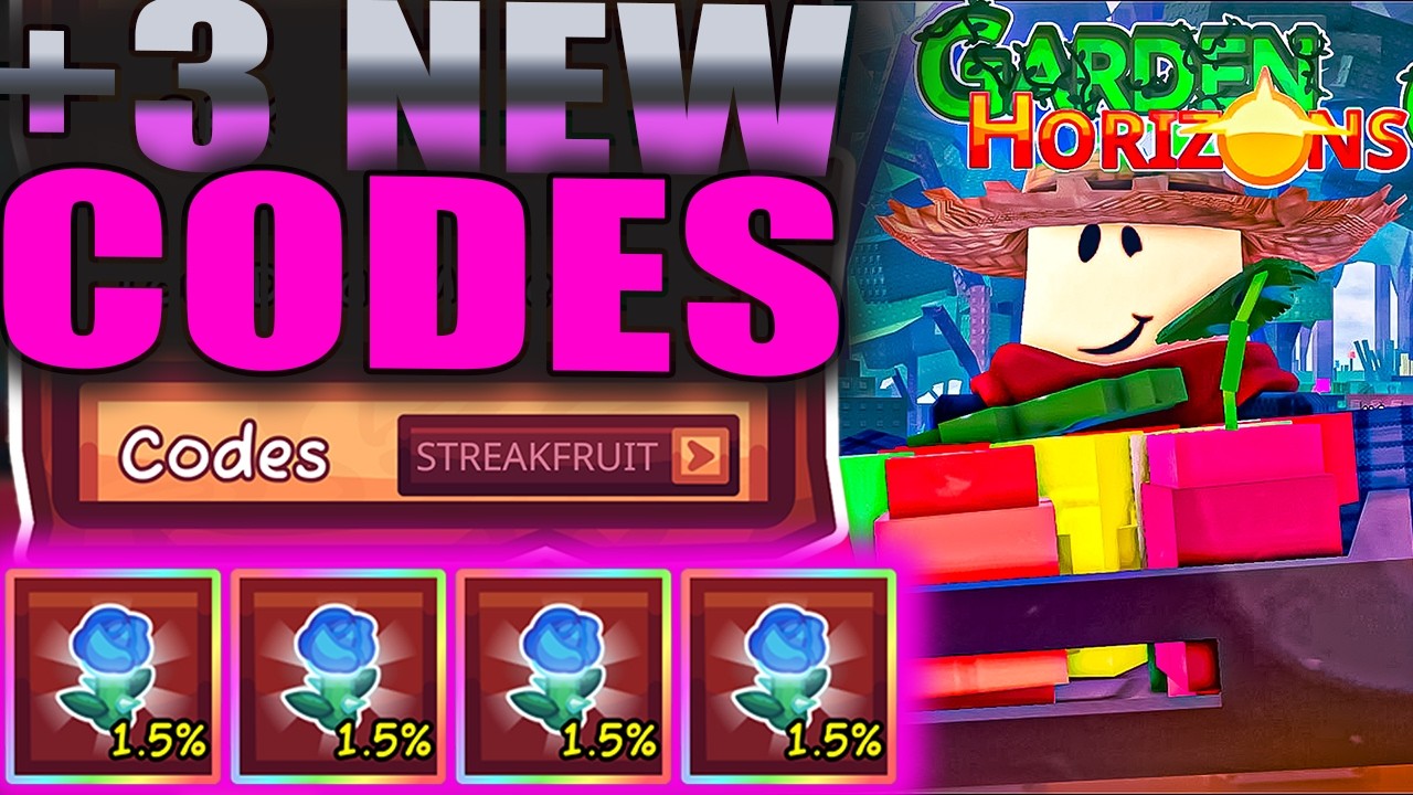 NEW CODES* ALL WORKING CODES FOR GARDEN HORIZONS IN 2026! ROBLOX