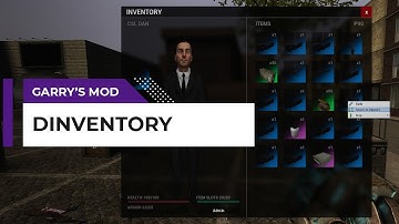 DInventory Base Version Garrys Mod DarkRP Inventory