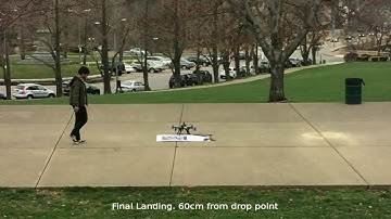 Pegasus UAV Autonomous Takeoff and Landing for Package Delivery