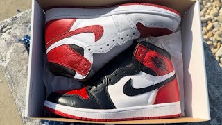 Jordan 1 “Heritage” Custom | Jordan 1 Heritage to Bred Toe Custom 🔥